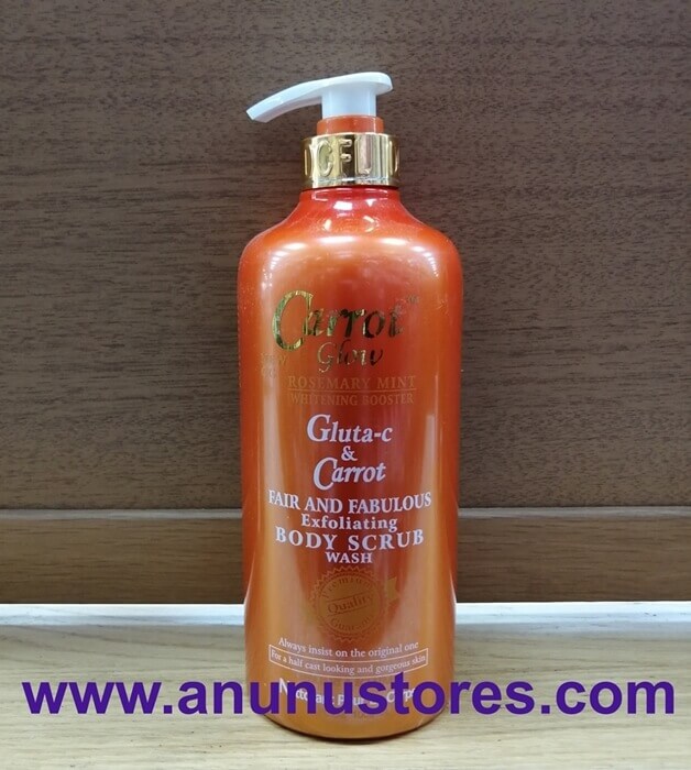 Carrot Glow Gluta C & Carrot Body Scrub